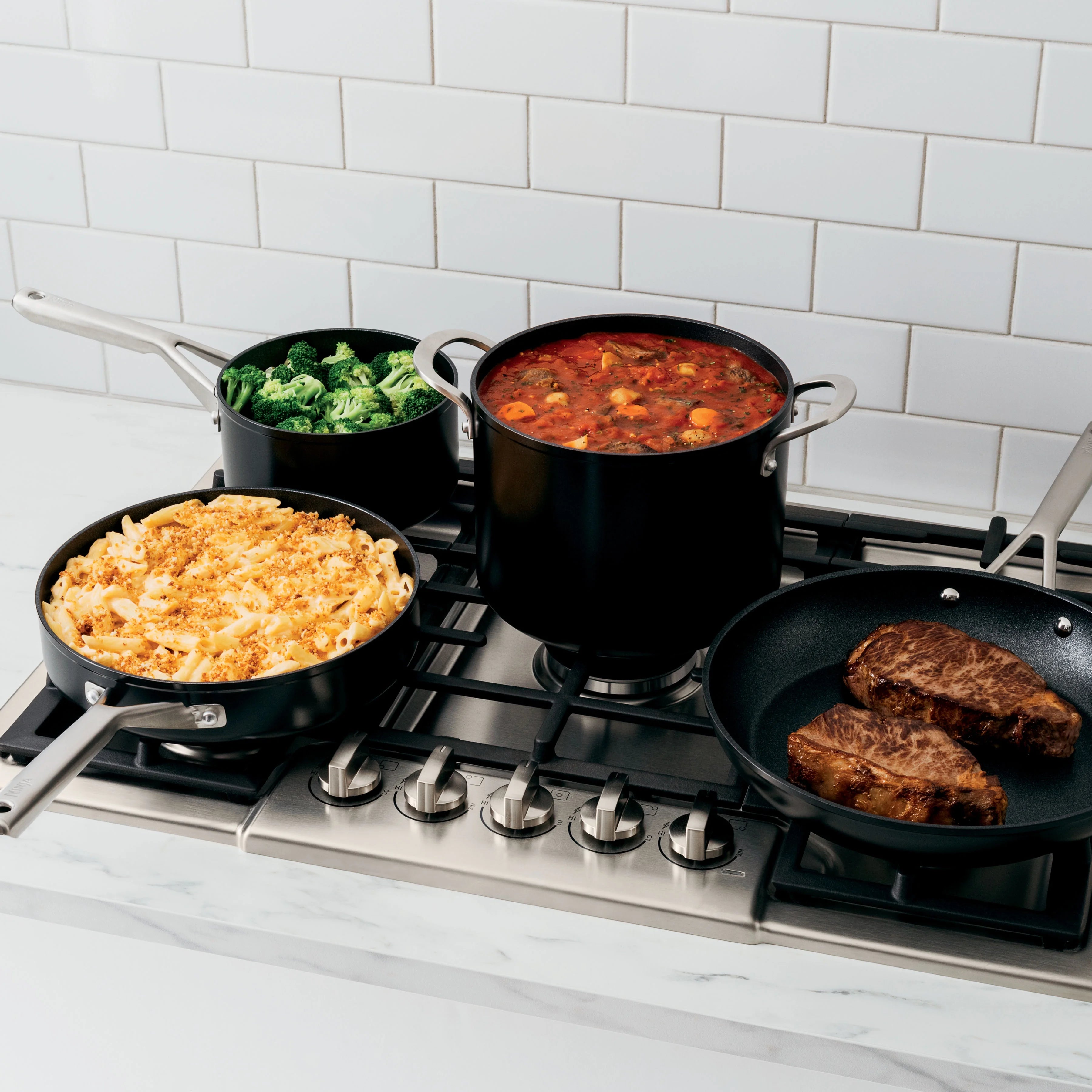 Ninja C19000 Foodi Neverstick 10 - Piece Cookware Set, Black
