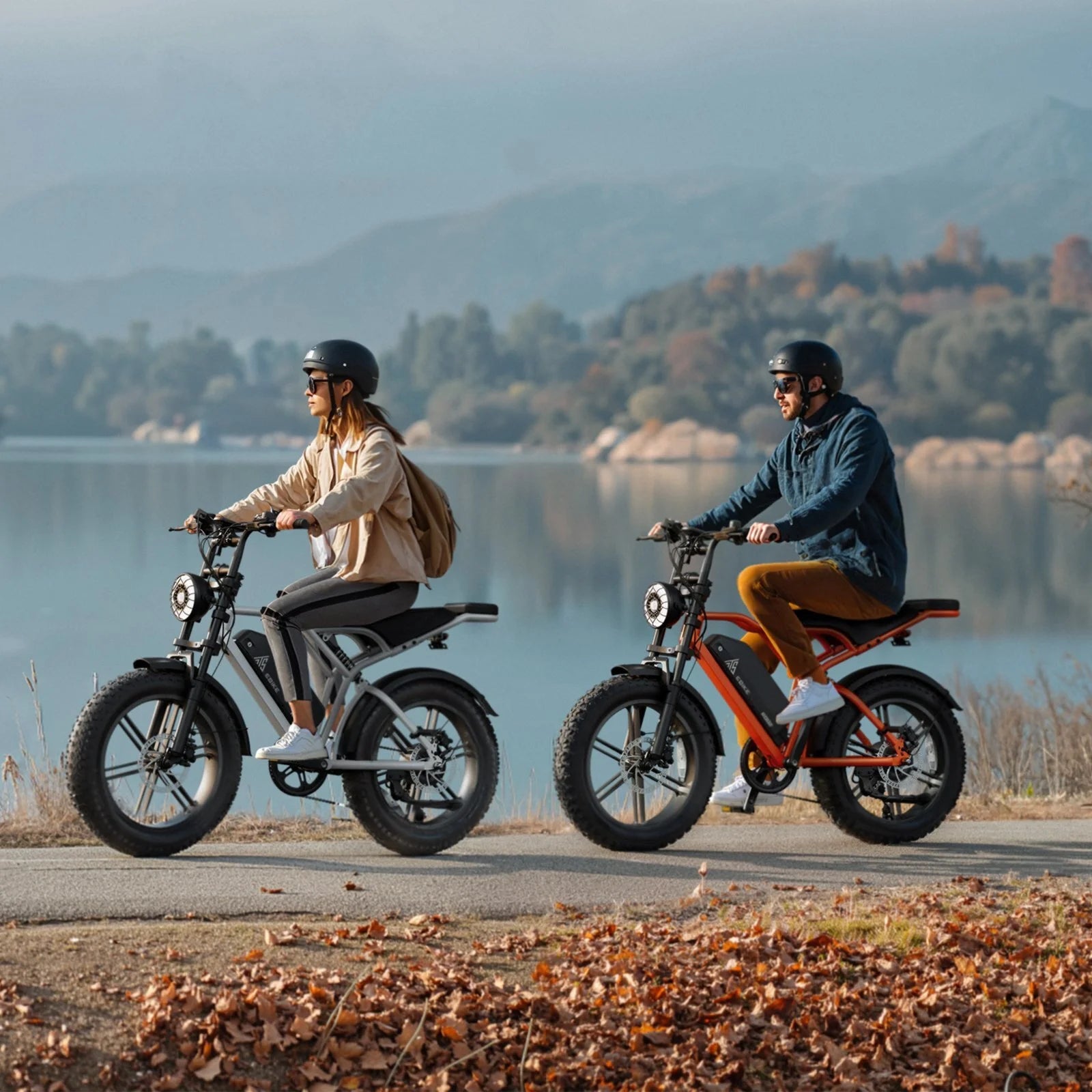 TST Electric Bike for Adults, 750W Peak 1500W Motor, 20"x4" Fat Tire, E Mountain Bike, 48V/15AH UL2849
