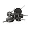Ninja C19000 Foodi Neverstick 10 - Piece Cookware Set, Black