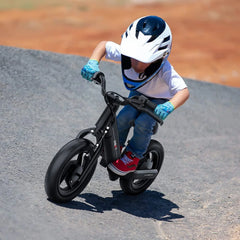Hiboy BK1 Electric Bike for Kids Ages 3 - 5 Years, 24V 100W Electric Balance Bike 12 in Inflatable Tire Adjustable Seat, Electric Bicycle Gift for Kids