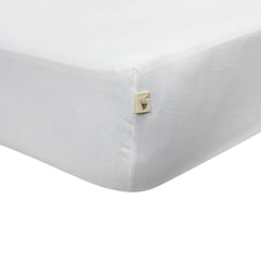 Burt's Bees Baby Organic Jersey Fitted Crib Sheet - Cloud
