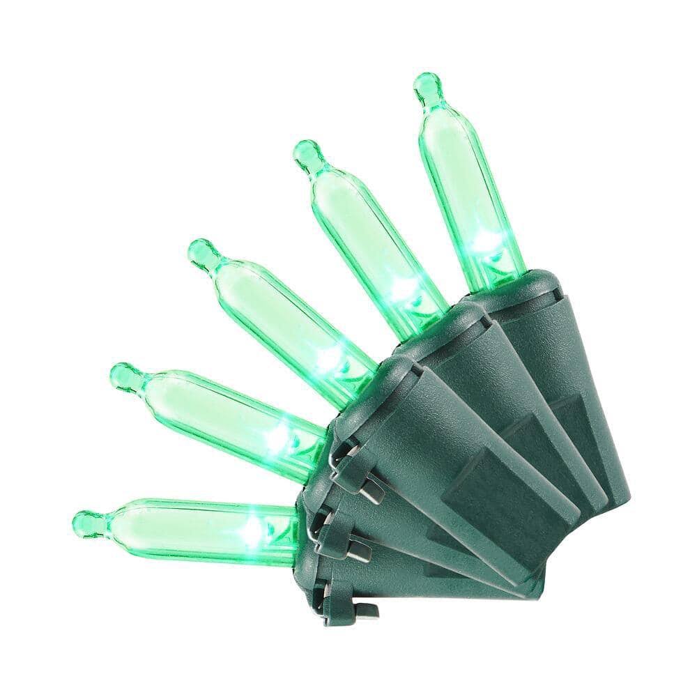 Home Accents 100 LED Green Mini Lights