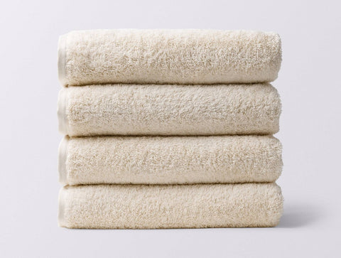 Coyuchi | Cloud Loom Organic 4pc Towel Set Bath Towel Undyed