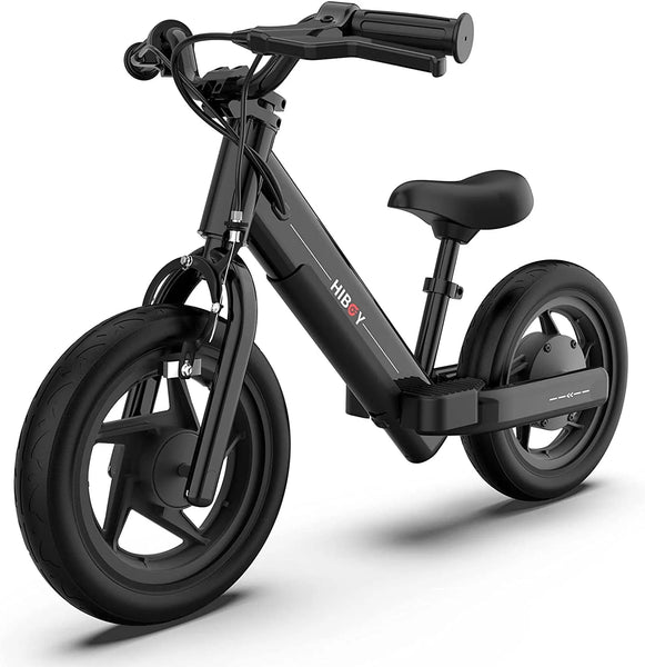 Hiboy BK1 Electric Bike for Kids Ages 3 - 5 Years, 24V 100W Electric Balance Bike 12 in Inflatable Tire Adjustable Seat, Electric Bicycle Gift for Kids